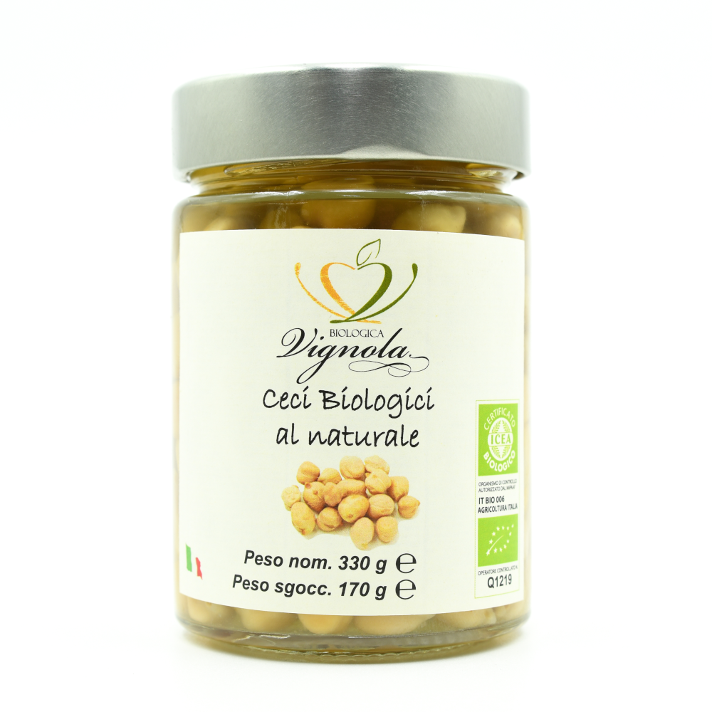 Ceci al naturale Bio - Natürliche Bio Kichererbsen
