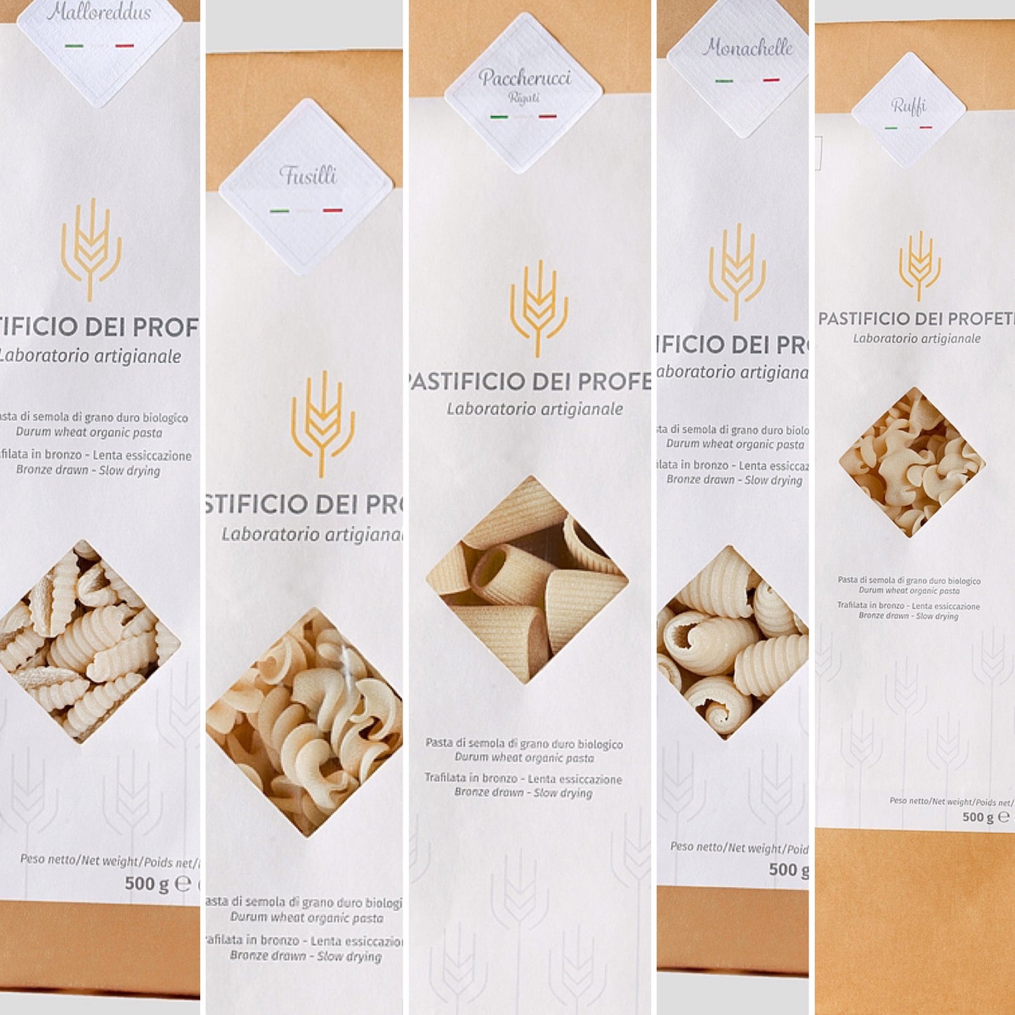 Ruffi Pasta Bio Pastificio dei Profeti Sardinien