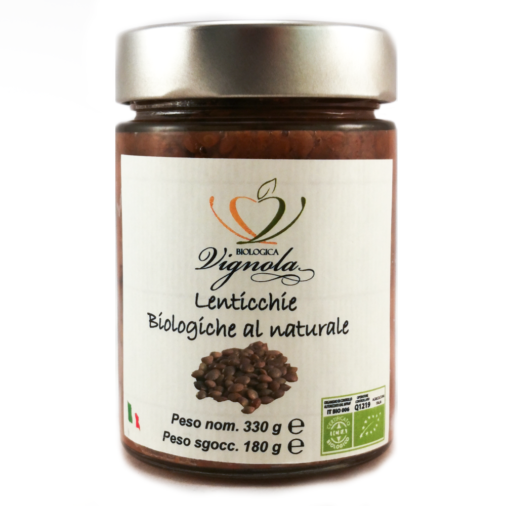 Lenticchie al Naturale Bio - Linsen Nature