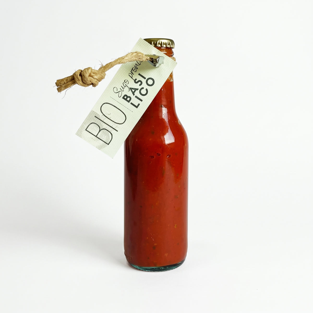 BIO Sugo pronto Basilikum  „ Perché ci Credo“