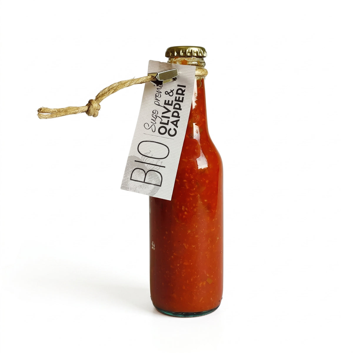 BIO Sugo pronto Oliven & Kapern „ Perché ci Credo“
