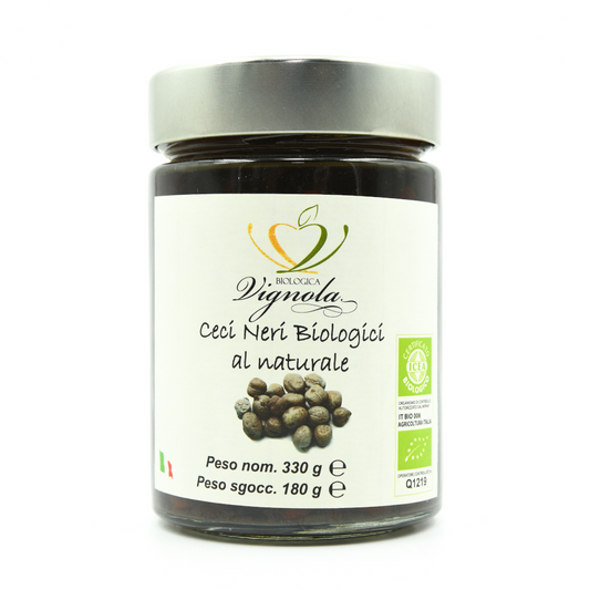 Ceci neri al naturale Bio - Schwarze Bio Kichererbsen