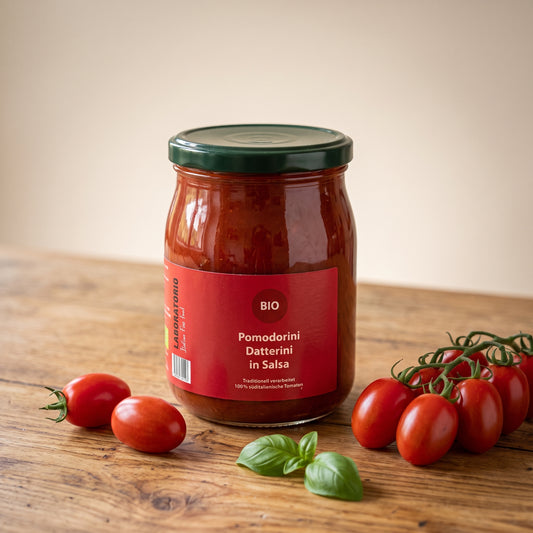 Laboratorio Pomodorini Datterini in Salsa Bio