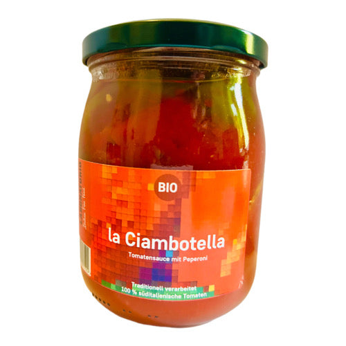 Bio Ciambottella – Traditionelle Tomatensauce mit Peperoni 🌿🍅