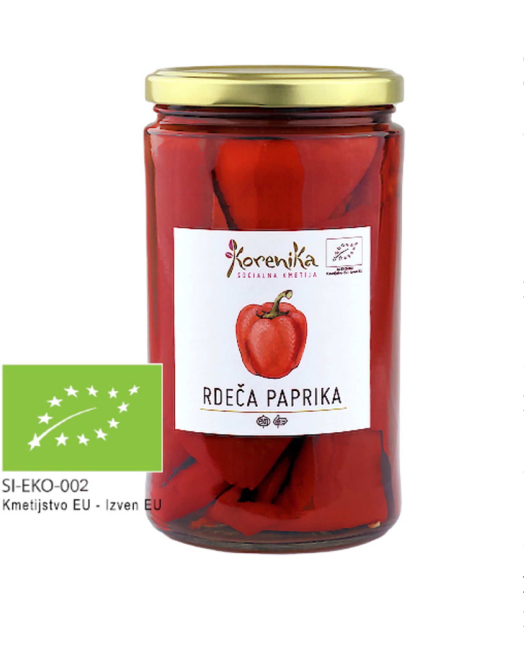 Bio Paprika Filet Eingelegt