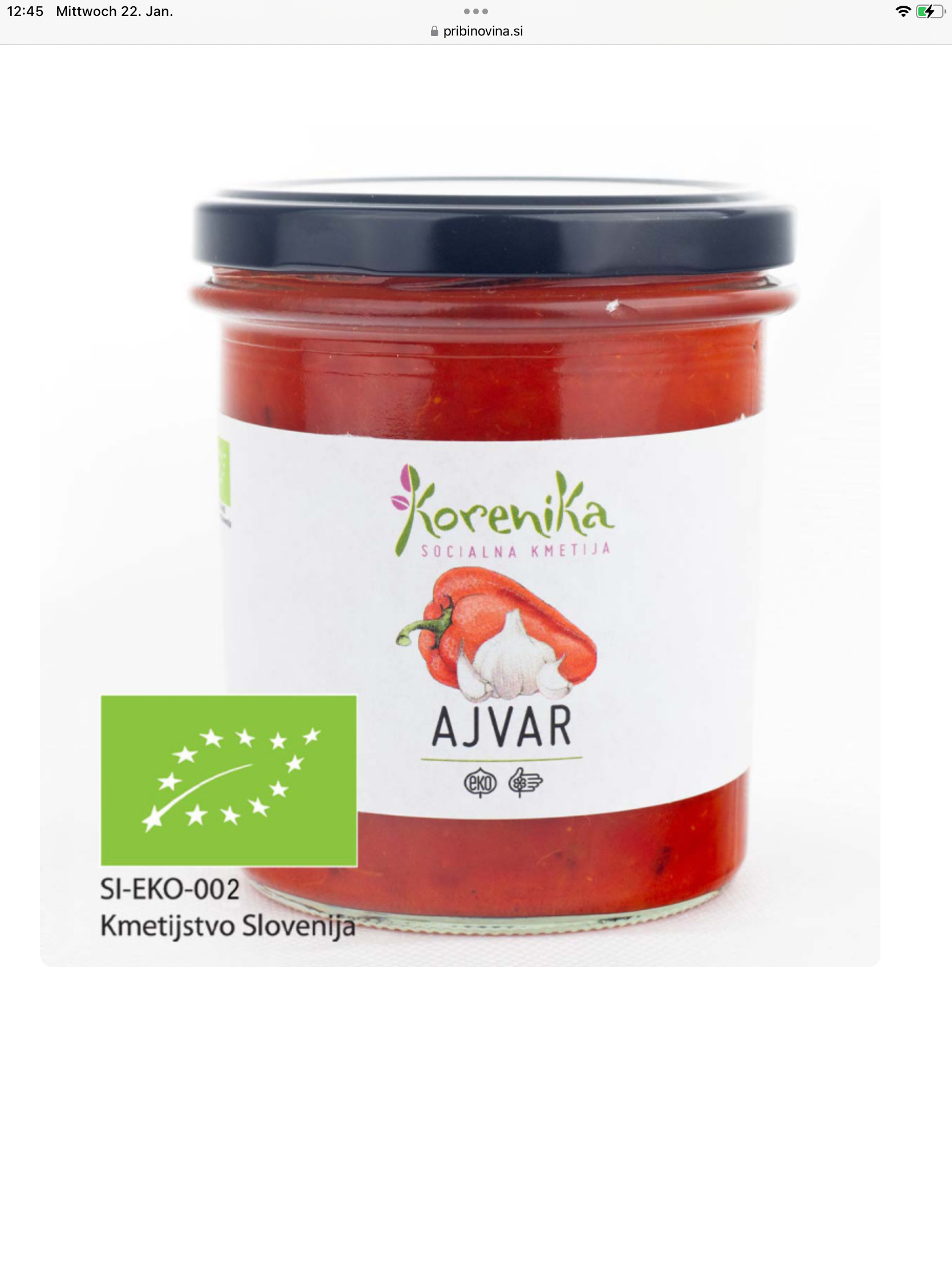 Bio Ajvar