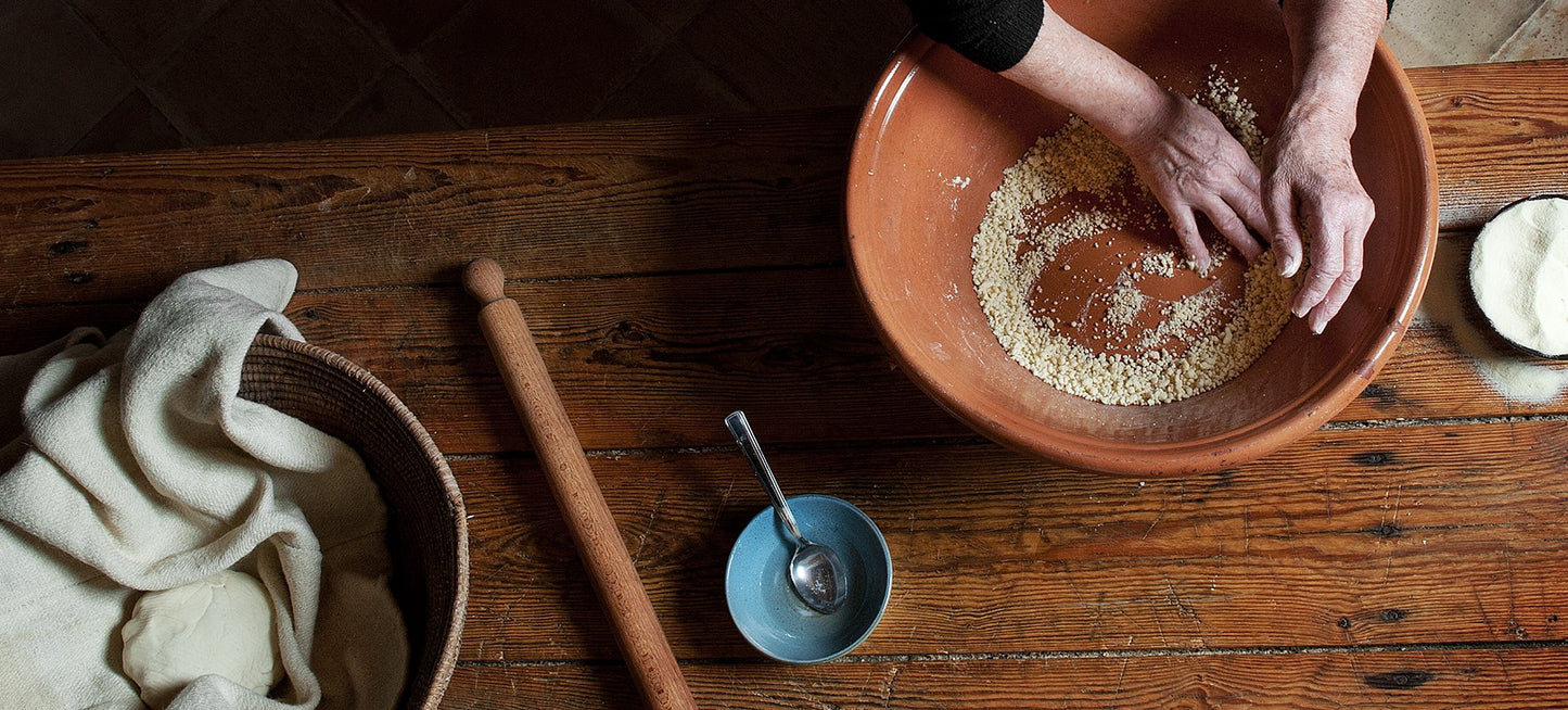 Fregula Pasta Bio Pastificio dei Profeti Sardinien